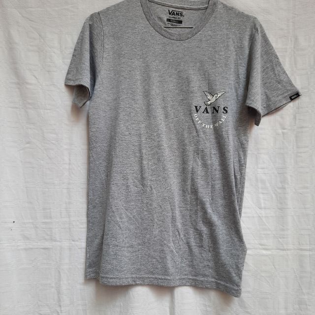 T-shirt Vans cotone grigio taglia XS