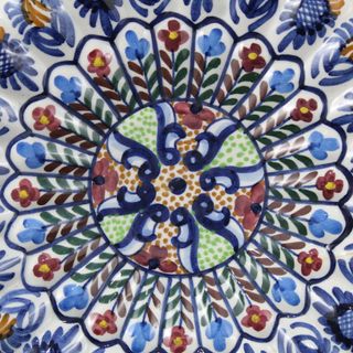 Plato Colgar Cerámica Manises Pascual Zorilla