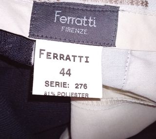 Traje Ferratti Negro Hombre