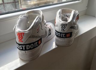 Nike Air Force 1 High 'Just Do It' Blancas