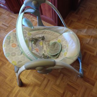 Columpio bebé plegable con pilas