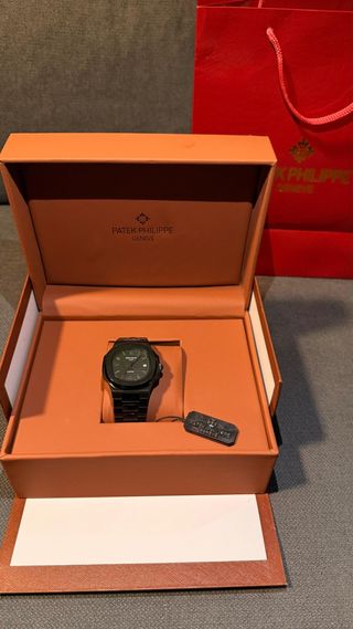 Patek Philippe Nautilus 1:1 Negro