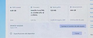 ACER 5749 - i3 - 4GB - 500GB HDD