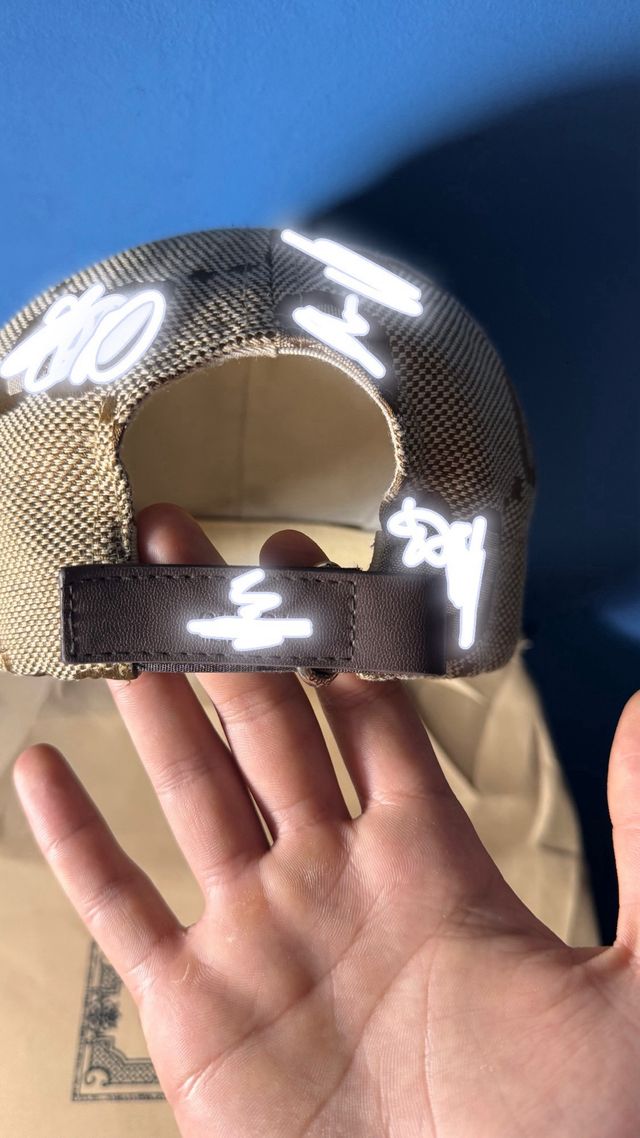 Cappello Uomo Beige/Marrone