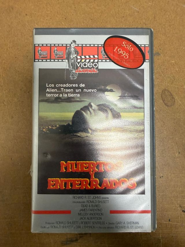 VHS Muertos y Enterrados (Terror)