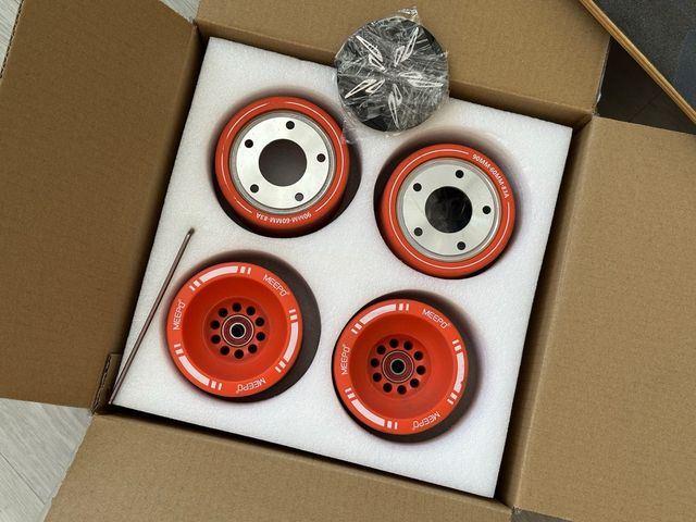 Set Ruedas Meepo 90mm