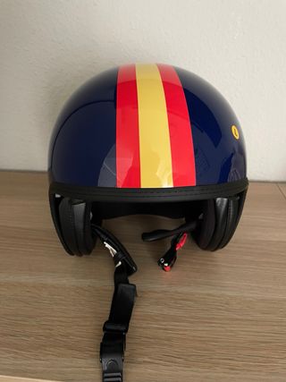 Casco Moto Mitt Talla L Azul