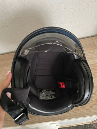Casco Moto Mitt Talla L Azul