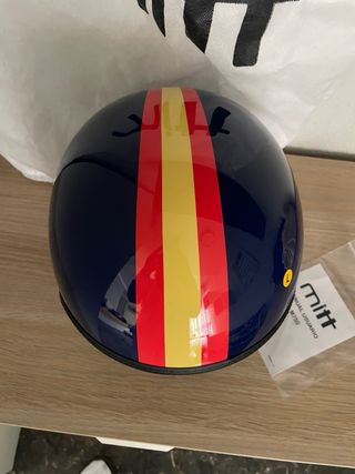 Casco Moto Mitt Talla L Azul