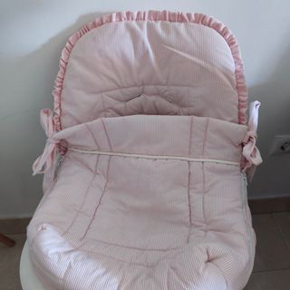 Funda Silla Coche/Maxicosi Rosa
