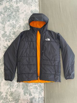 Chaqueta The North Face Niño Negra Naranja