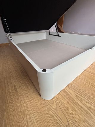 Canapé abatible blanco nuevo liquidación