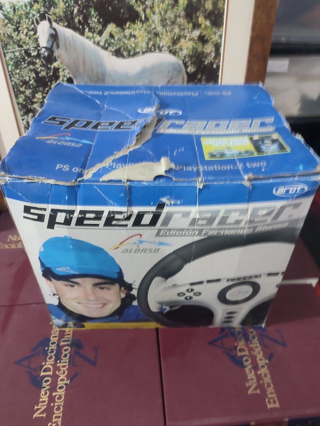 Volante Fernando Alonso PS2 SpeedRacer