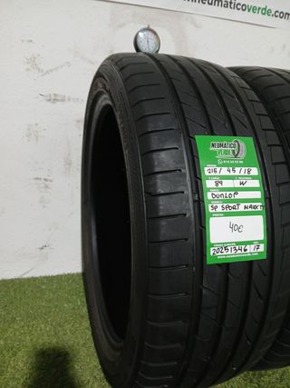 215 45 18 89W DUNLOP SP SPORT MAXX TT