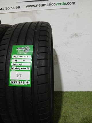 215 45 18 89W DUNLOP SP SPORT MAXX TT