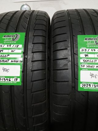 215 45 18 89W DUNLOP SP SPORT MAXX TT