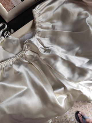 Conjunto Lencería Pronovias
Conjunto de seda 