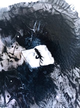 Arte original abstracto acuarela