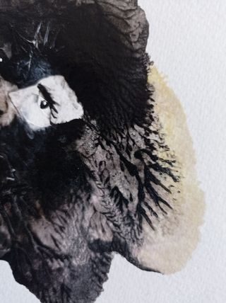 Arte original abstracto acuarela