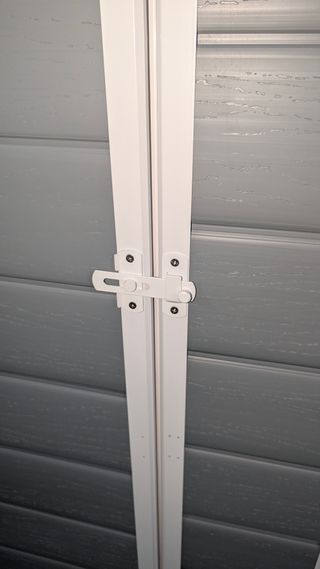 Caseta de resina gris 123x196x98 cm