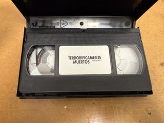 VHS Terroríficamente Muertos Evil Dead 2