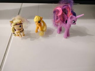 Lote 3 Figuras My Little Pony