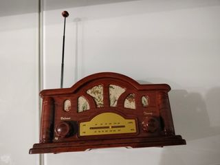 Radio de mesa estilo vintage