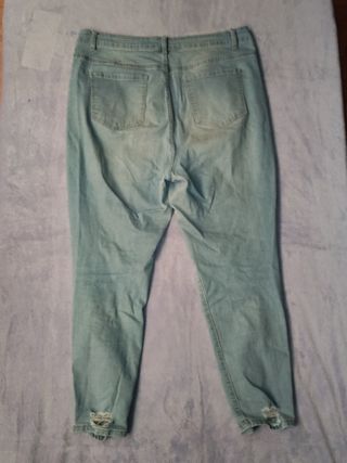 Tejanos rotos Shein talla grande