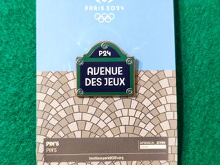 Pins Oficiales JJOO Paris 2024, 4 unidades