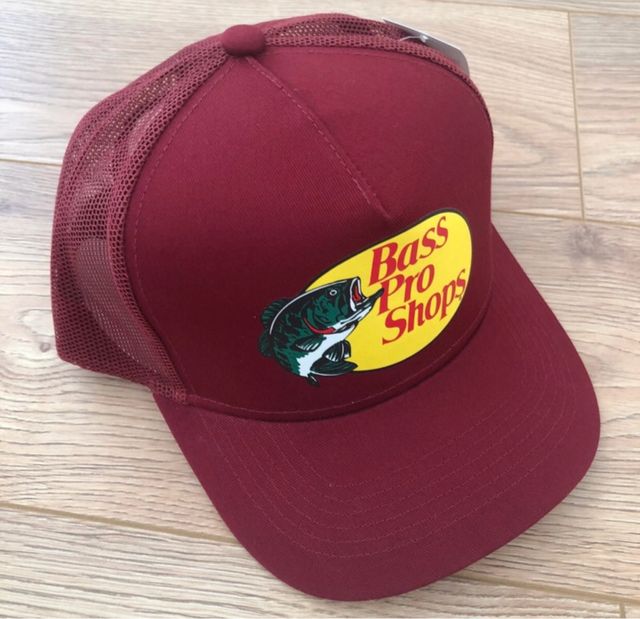 Berretto da camionista Bass Pro Shops Granate