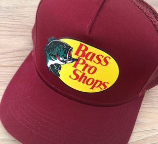 Gorra Trucker Bass Pro Shops Granate