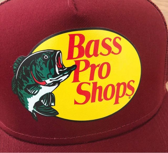 Berretto da camionista Bass Pro Shops Granate
