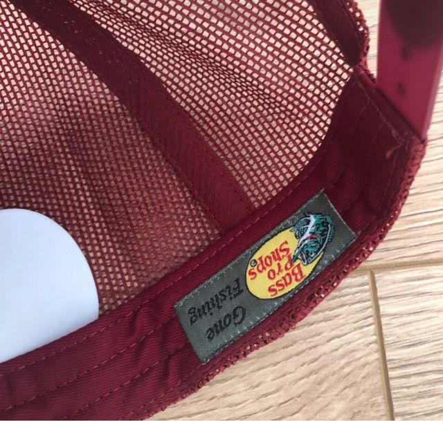 Berretto da camionista Bass Pro Shops Granate