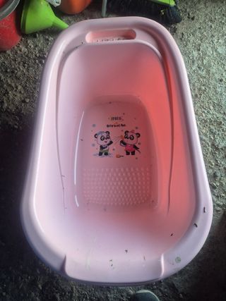 Bañera para bebé rosa