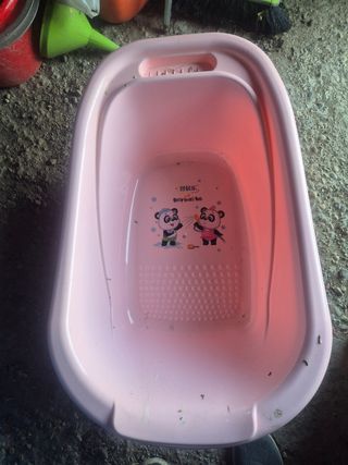 Bañera para bebé rosa