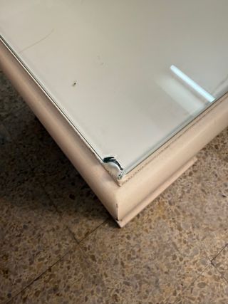 Escritorio Maison de Monde cristal y madera