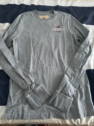 Camiseta Hollister manga larga