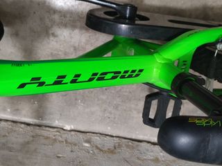 Bicicleta infantil verde monty