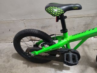 Bicicleta infantil verde monty