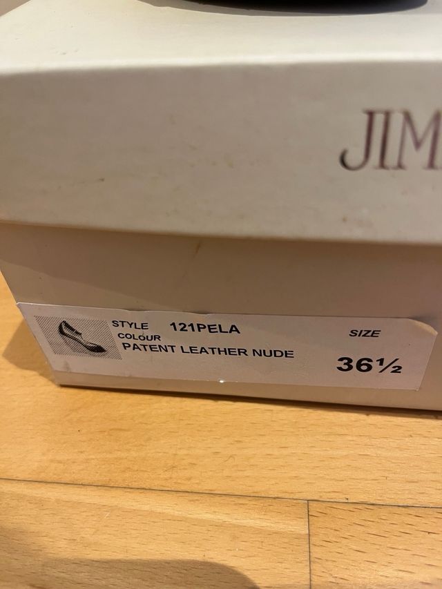 Cuñas Jimmy Choo Beige-nude