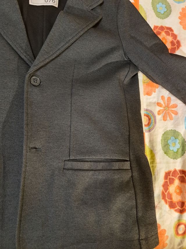 Completo cerimonia bimbo Primigi grigio