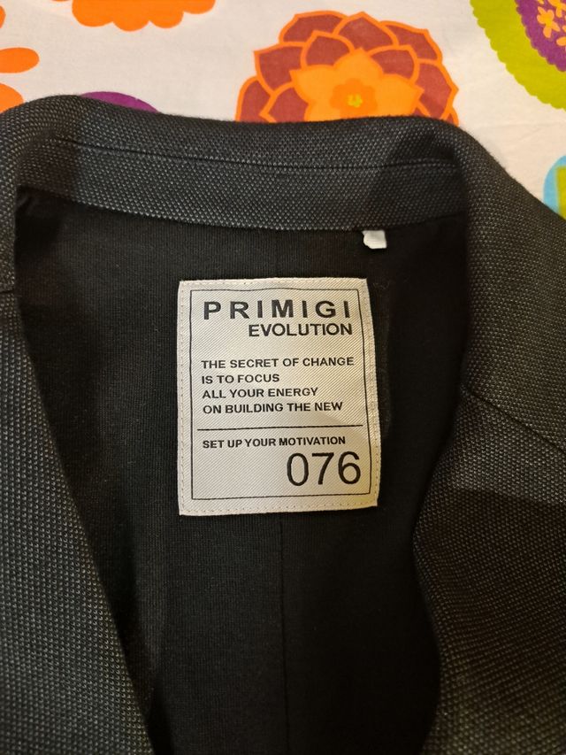 Completo cerimonia bimbo Primigi grigio
