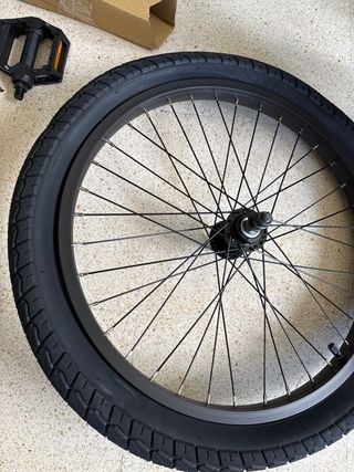 Bicicleta BMX Negra