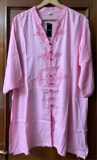 Lote 3 túnicas bordadas de Jaipur.