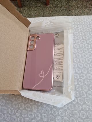 Funda Samsung Galaxy S22+ 5G Rosa Corazón