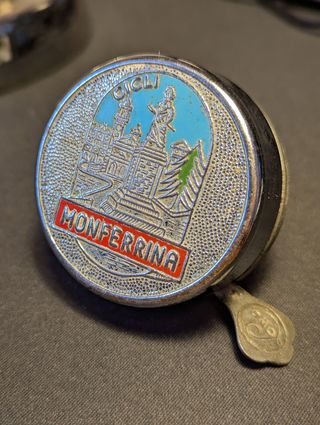 Campanello bici Lowe Monferrina vintage cromato