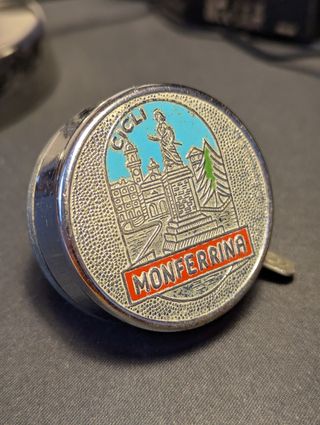 Campanello bici Lowe Monferrina vintage cromato