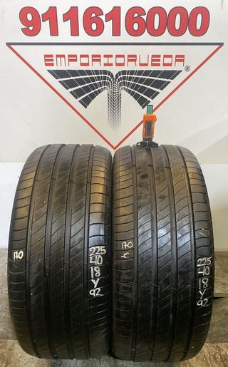 225 40 18 Y MICHELIN RUEDA AL 90% DE VIDA UTIL