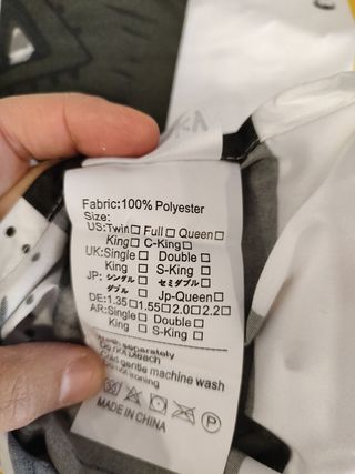 Funda Nórdica Geometría Étnica