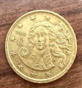Moneda 10 céntimos 2002